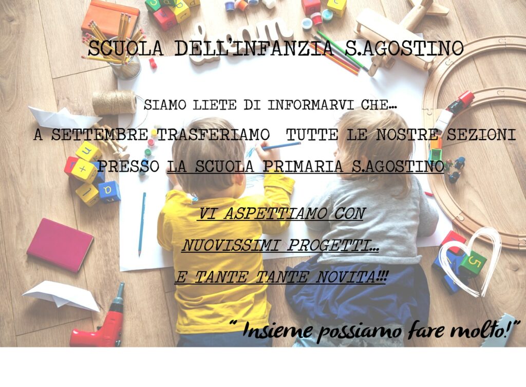SCUOLA DELL’ INFANZIA SANT’ AGOSTINO