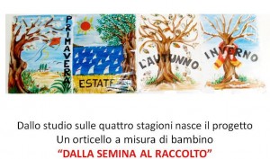 Progetto orto Classi Seconde