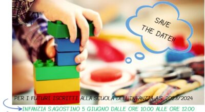 PILLOLE DI QUOTIDIANITA’-ALLE FAMIGLIE DEI NUOVI ISCRITTI ALLE NOSTRE SCUOLE DELL’INFANZIA